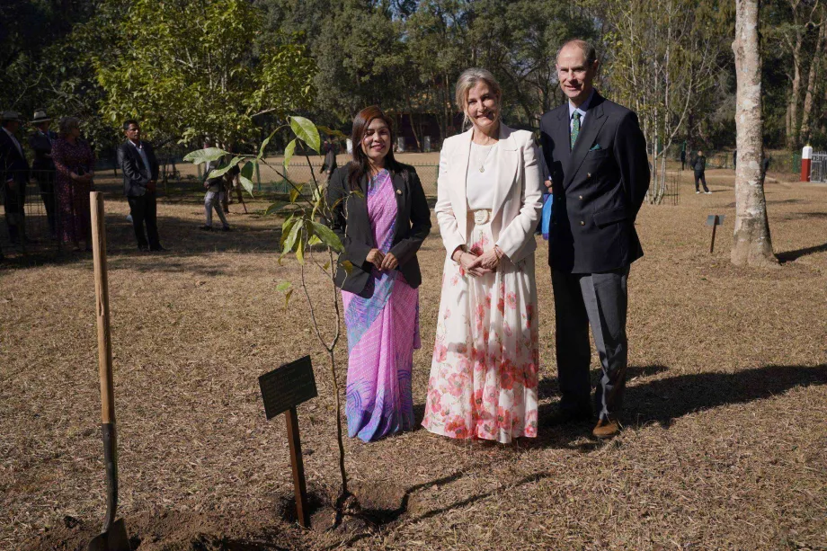 The Duke and Duchess of Edinburgh in Nepal