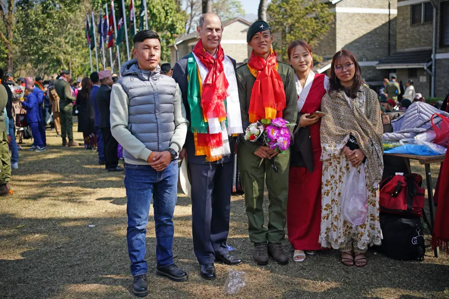 The Duke of Edinburgh in Nepal