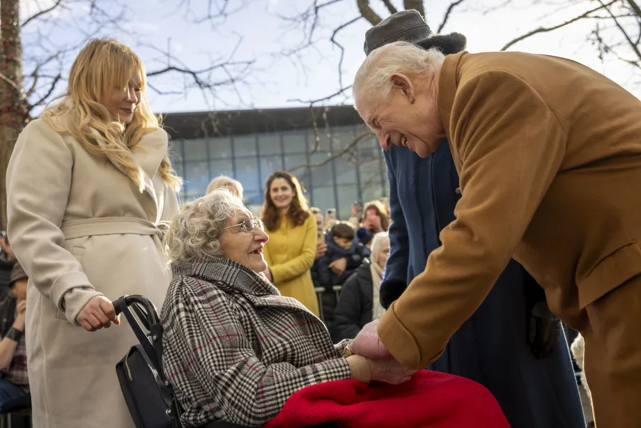 The King and Queen visit Middlesbrough