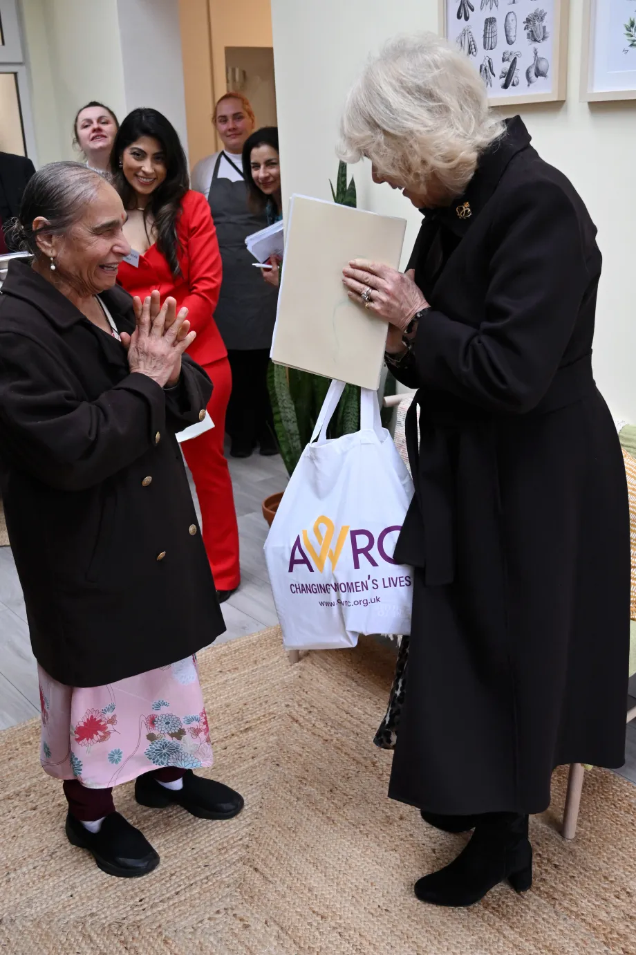 The Queen visits the Asian Women's Resource Centre