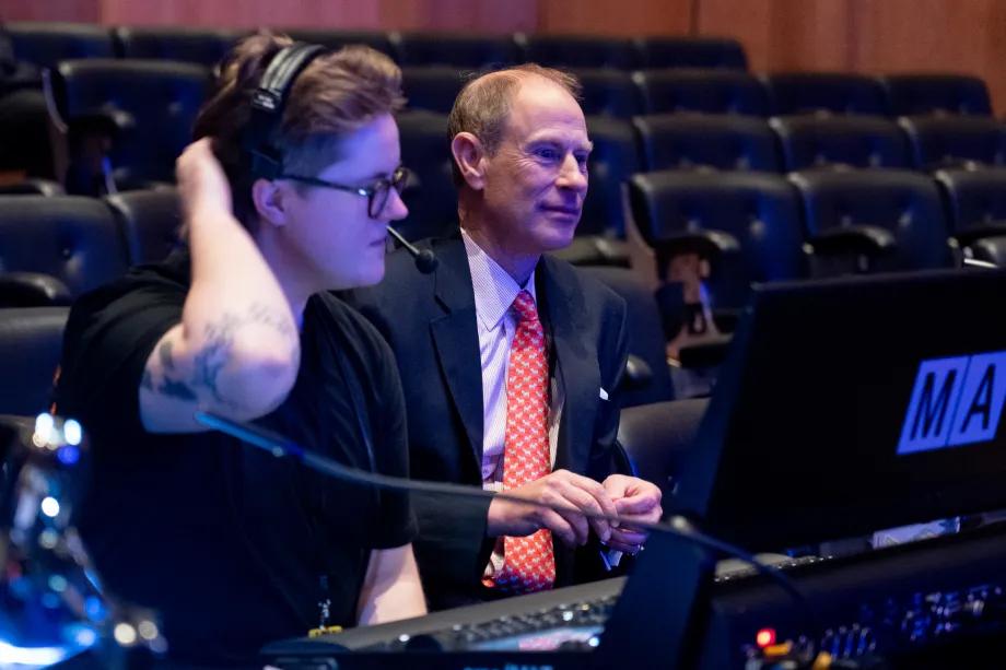 The Duke of Edinburgh visits the Southbank Centre