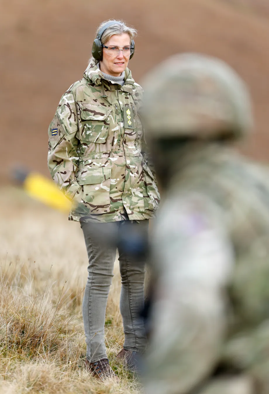 The Duchess of Edinburgh visits The Queen's Own Yeomanry