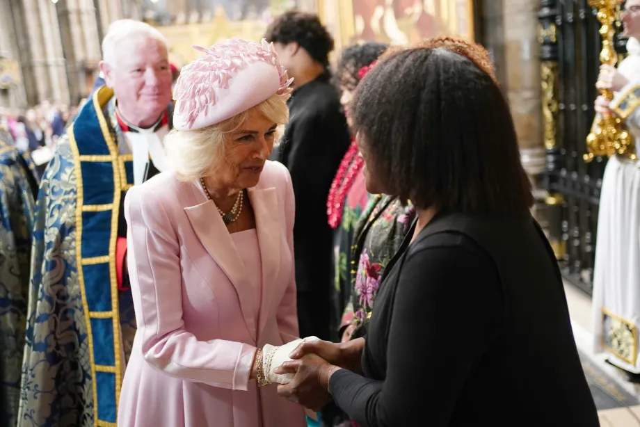 The Queen at Westminster Abbey