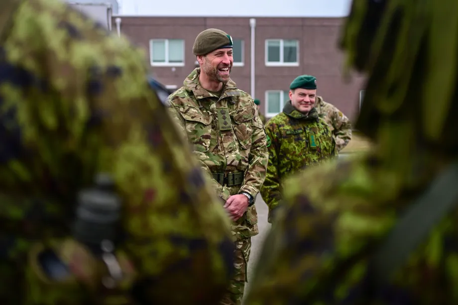 The Prince of Wales in Estonia