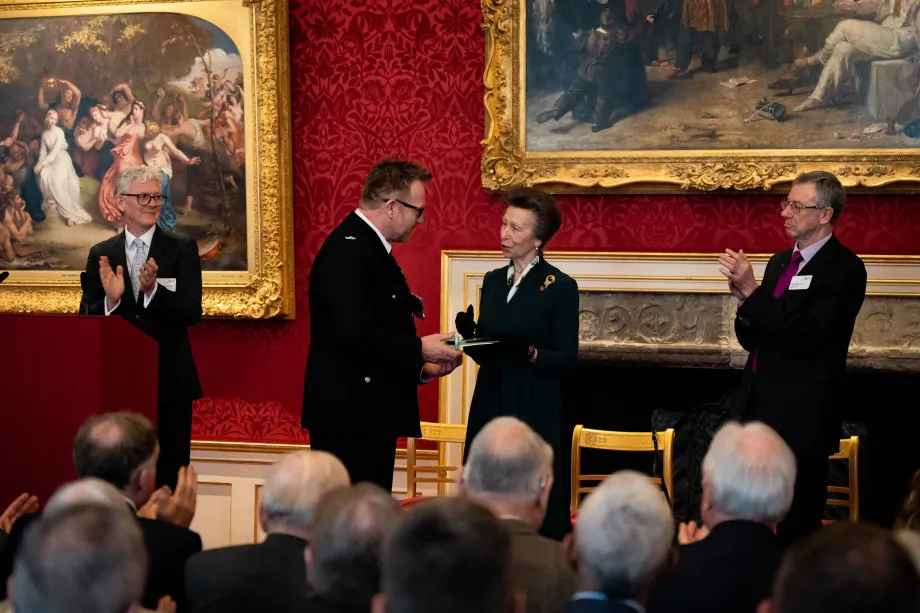 The Princess Royal presents The Butler Trust Awards