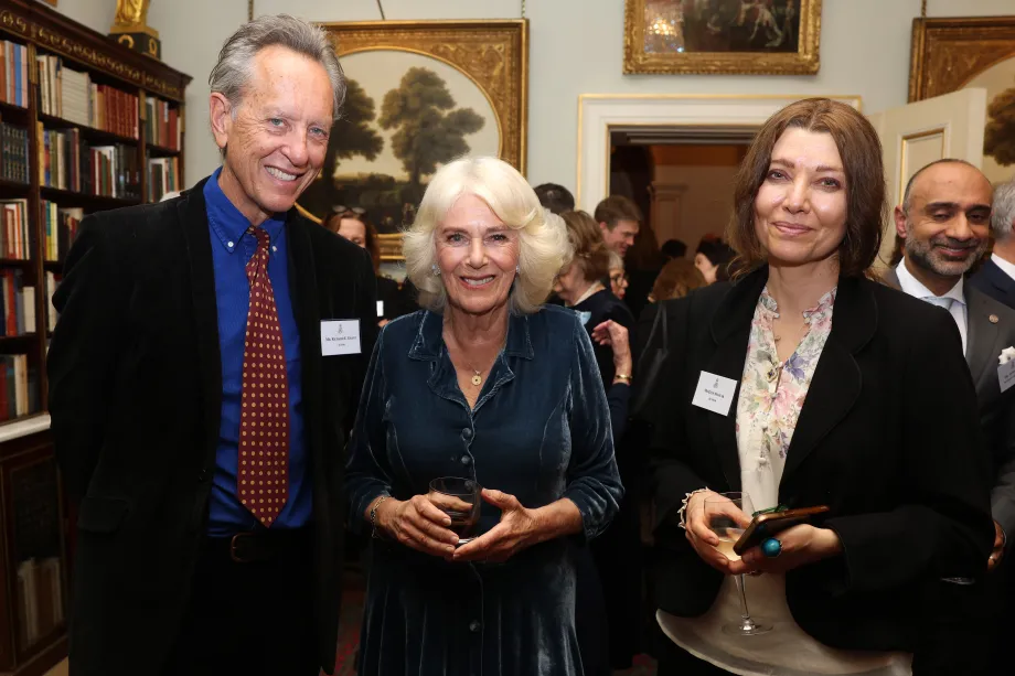 The Queen with Richard E Grant and Elif Shafak
