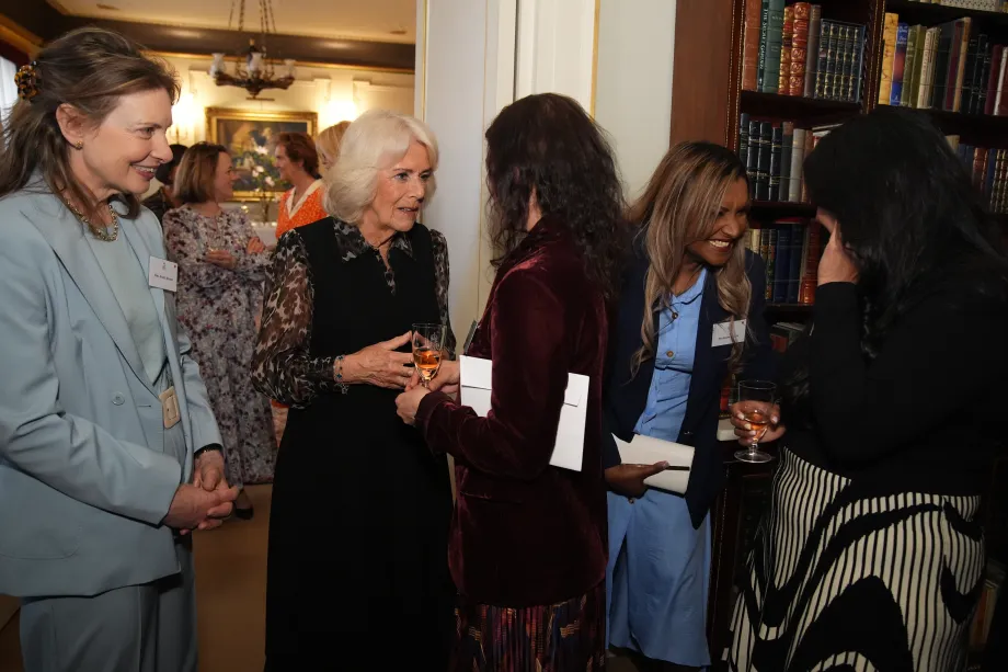 The Queen at a reception for SafeLives