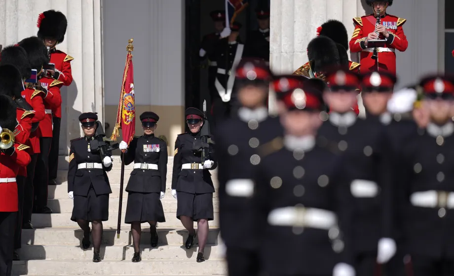 The Duchess of Edinburgh attends the Sovereign's Parade at Sandhurst