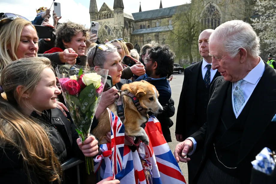The King attends the Maundy Service