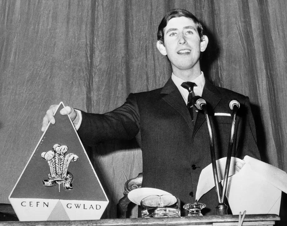 The King, aged 21, speaking about the issue of oil and plastic pollution in the sea