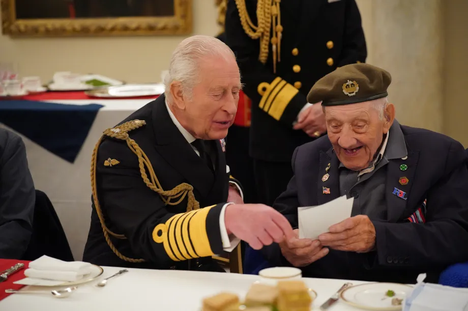 The King hosts a Tea Party