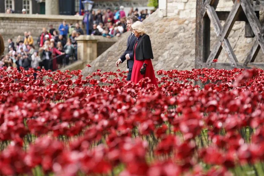 The Queen at the Tower