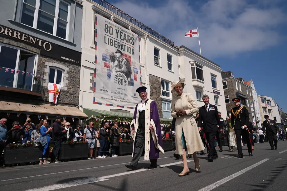 The Princess Royal visits Guernsey