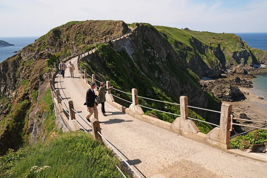 The Princess Royal visits Sark