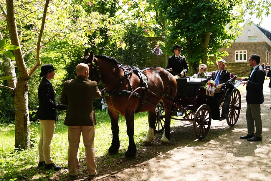 The Princess Royal visits Sark