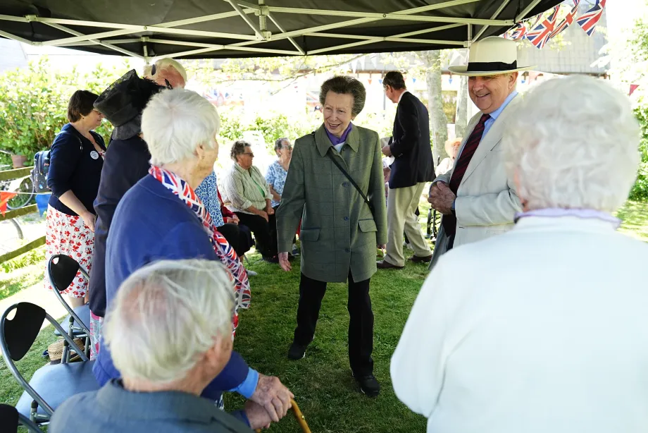 The Princess Royal visits Sark