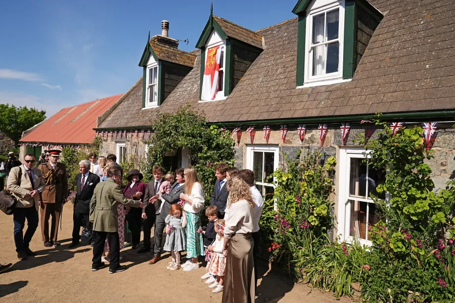 The Princess Royal visits Sark
