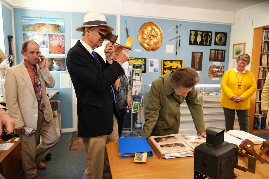 The Princess Royal visits Sark