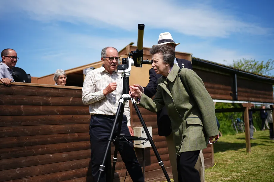 The Princess Royal visits Sark