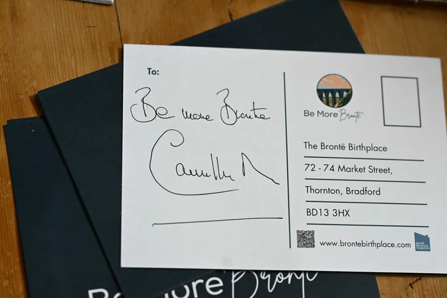 A postcard from The Queen
