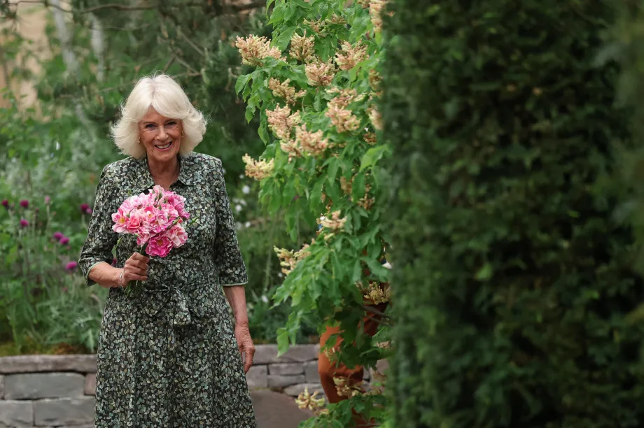 The Queen at Chelsea Flower Show
