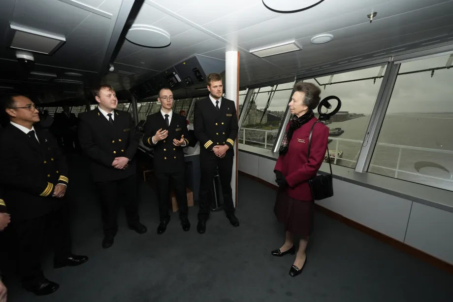 The Princess Royal visits Liverpool