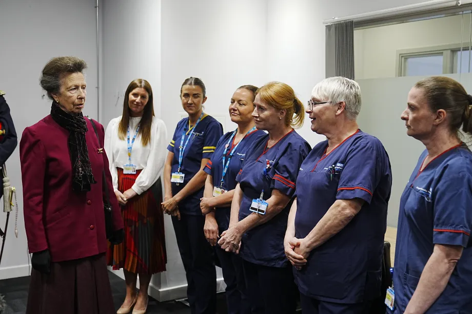 The Princess Royal visits Liverpool