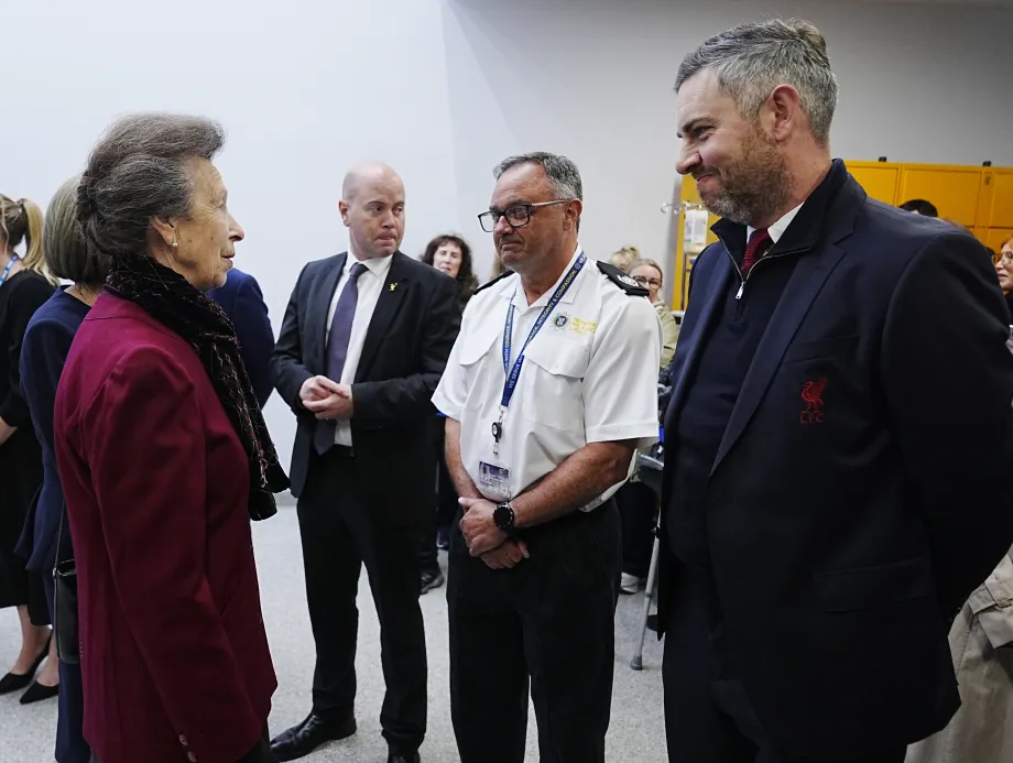The Princess Royal visits Liverpool