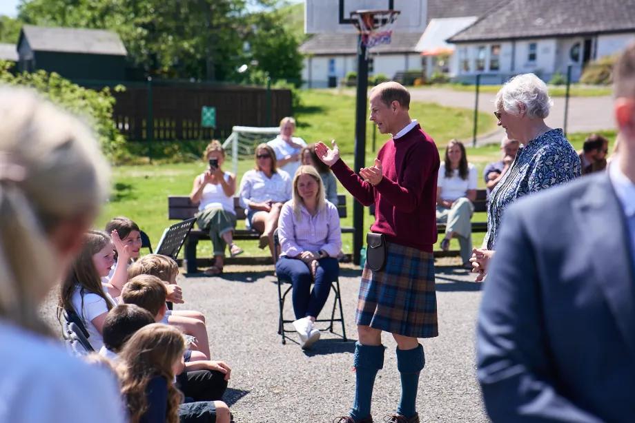 The Duke of Edinburgh in the Inner Hebrides