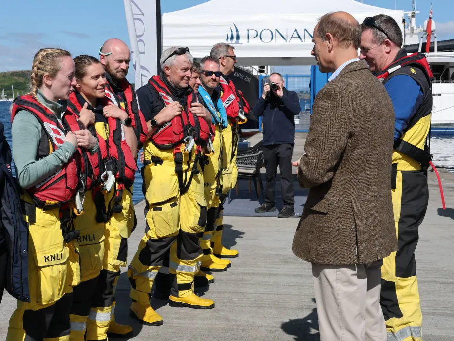 The Duke of Edinburgh in the Inner Hebrides