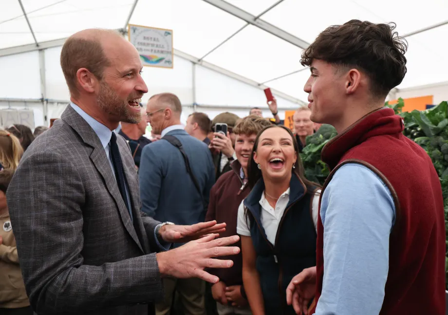 The Prince of Wales attends the Royal Cornwall Show