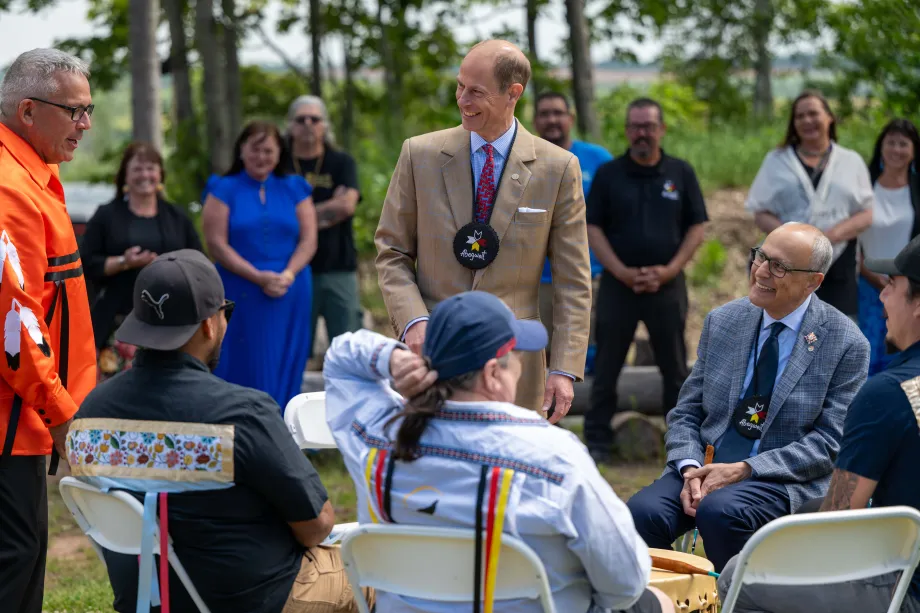 The Duke of Edinburgh in Canada