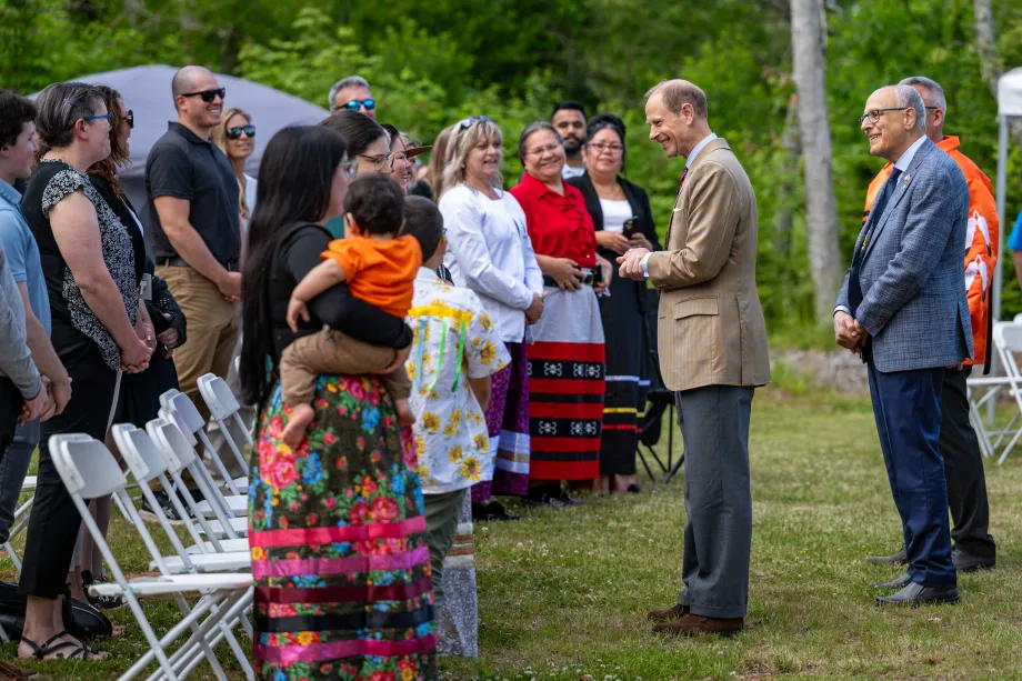 The Duke of Edinburgh in Canada