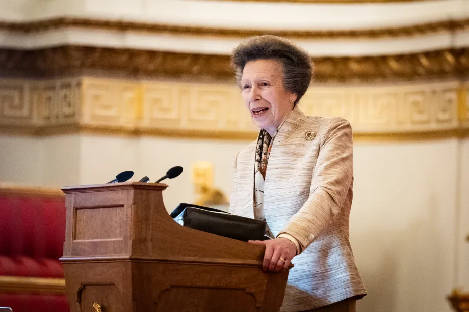 The Princess Royal at the Charities Forum