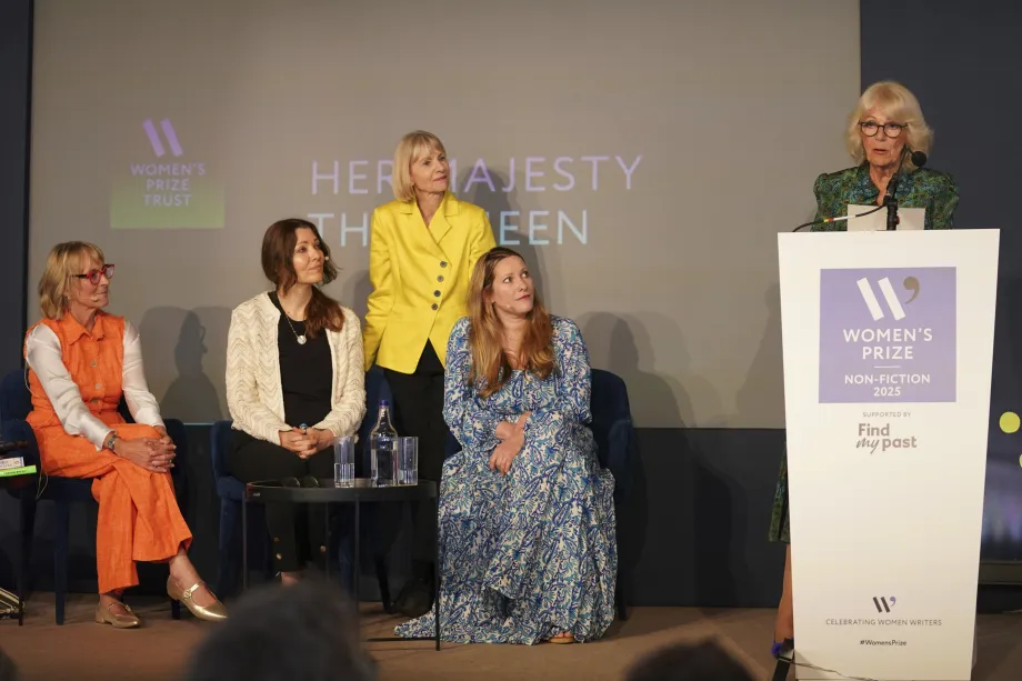 The Queen attends the Women's Prize Awards event