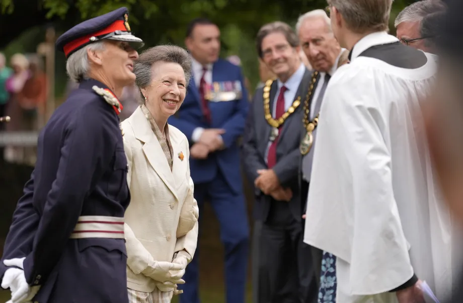 The Princess Royal at Bramshott