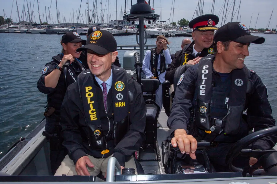 The Duke of Edinburgh in Toronto