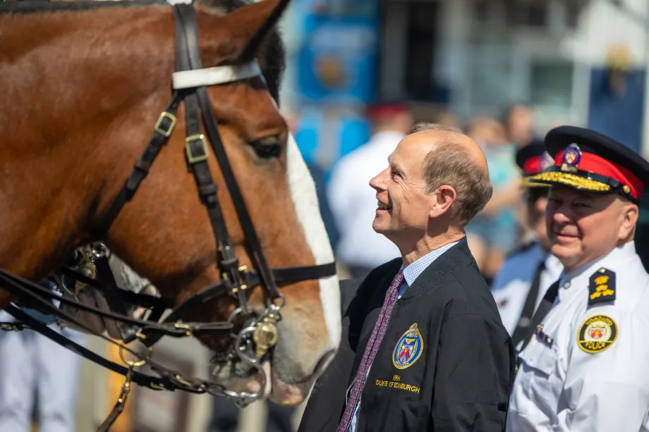 The Duke of Edinburgh in Toronto
