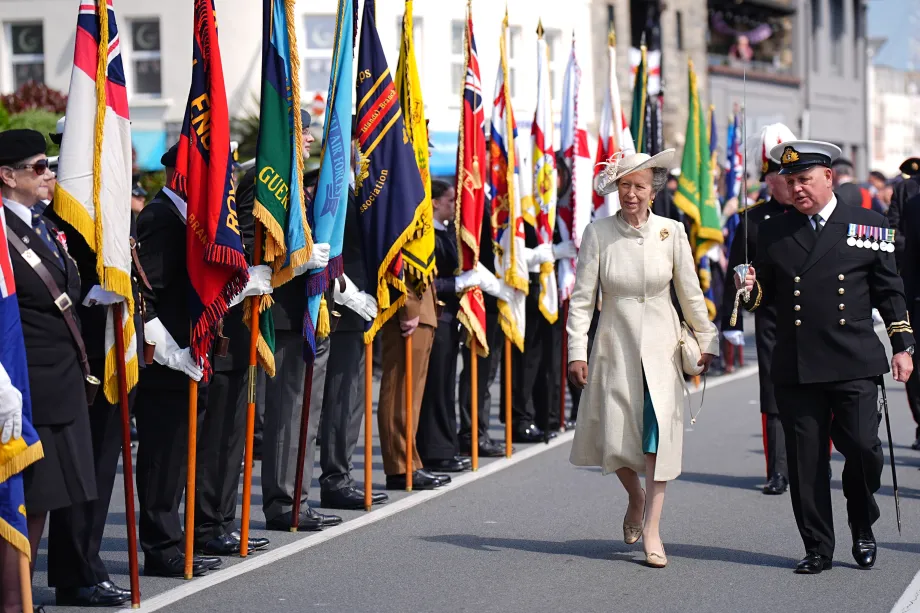 The Princess Royal in Sark