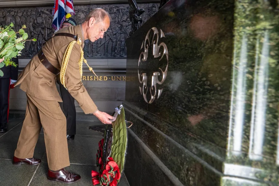 The Duke of Edinburgh on VJ Day