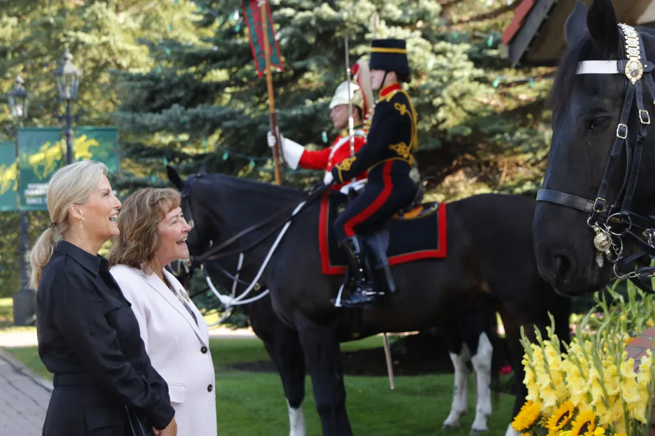 The Duchess of Edinburgh in Canada