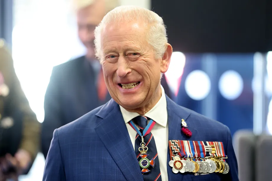 The King visits HMS Agamemnon