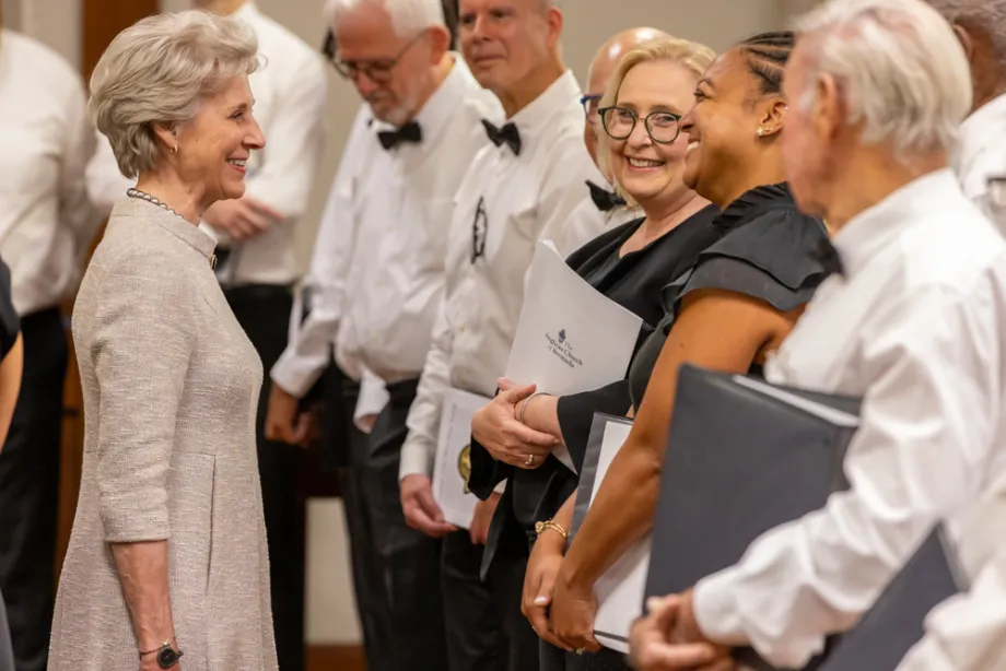 The Duchess of Gloucester in Bermuda