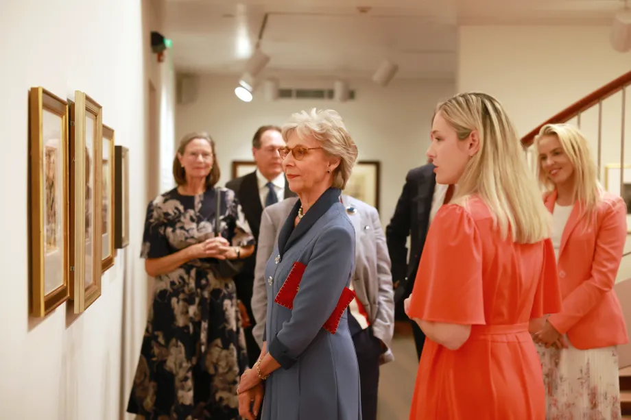 The Duchess of Gloucester at Masterworks