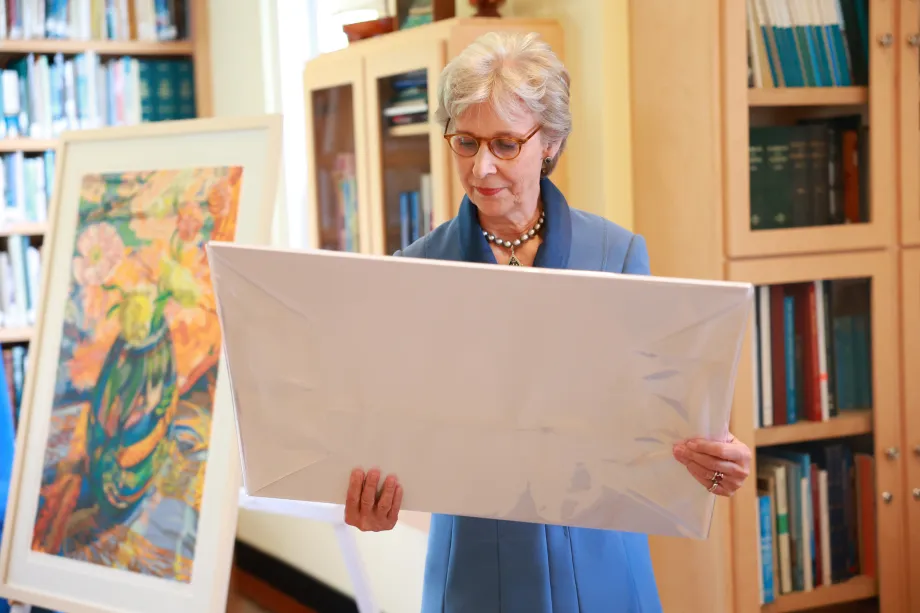 The Duchess of Gloucester at Masterworks