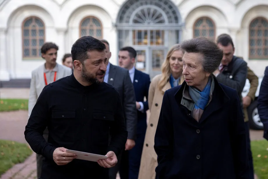 The Princess Royal in Ukraine