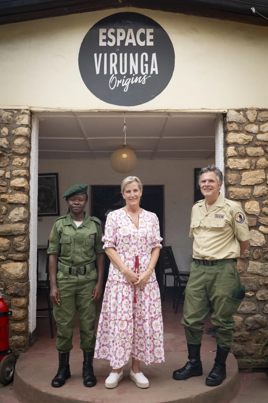 The Duchess of Edinburgh in the Democratic Republic of Congo