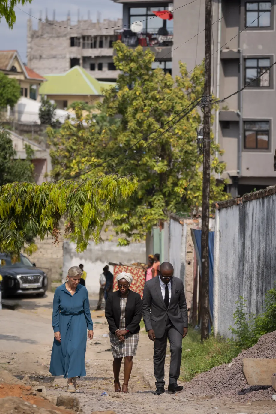 The Duchess of Edinburgh in the Democratic Republic of Congo