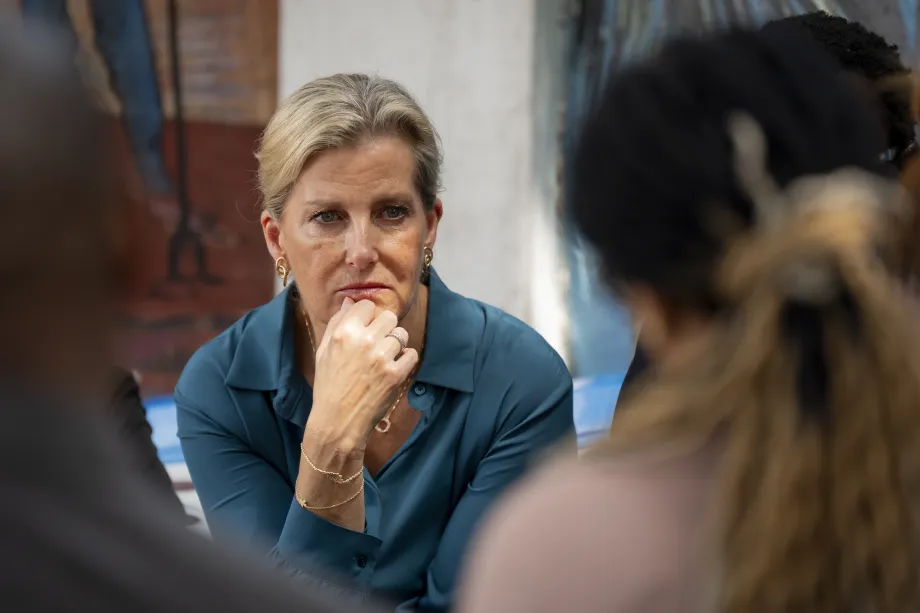 The Duchess of Edinburgh in the Democratic Republic of Congo
