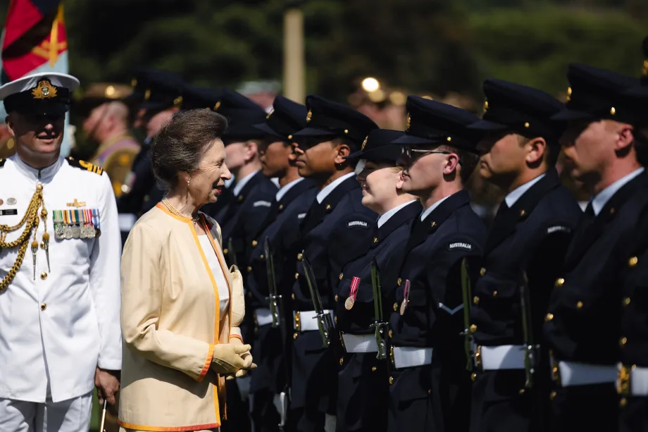 The Princess Royal in Australia